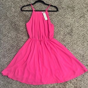 Francesca’s  - Flattering Fuchsia Dress